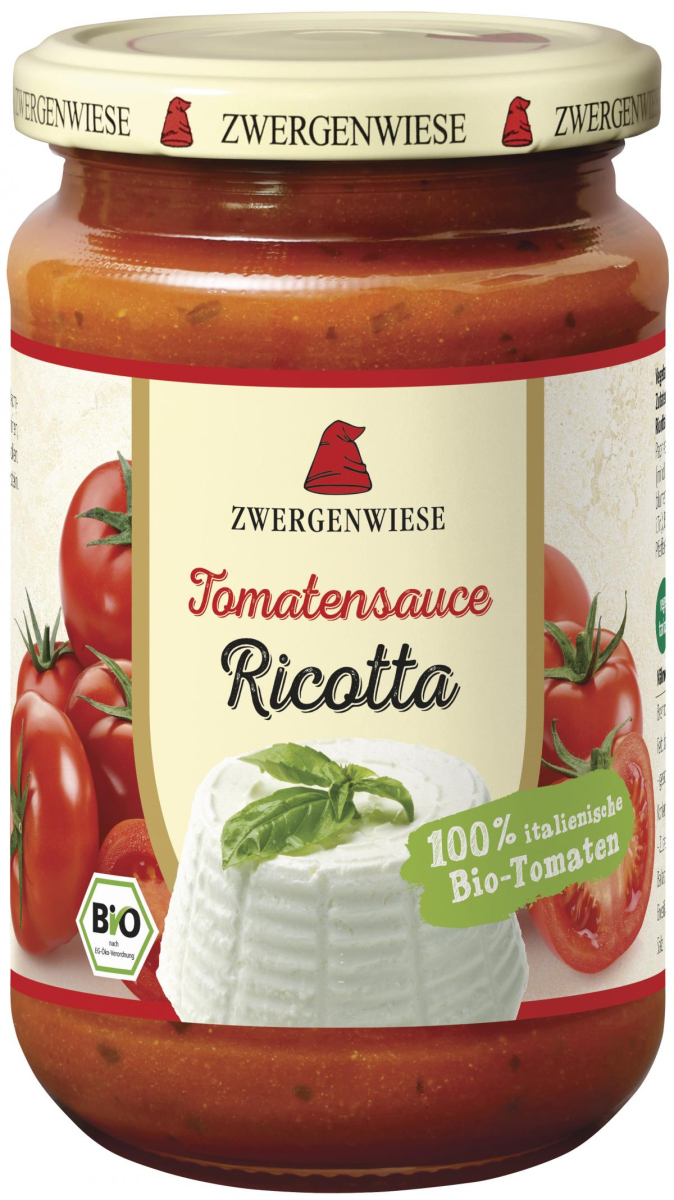 Tomatensauce Ricotta, Zwergenwiese
