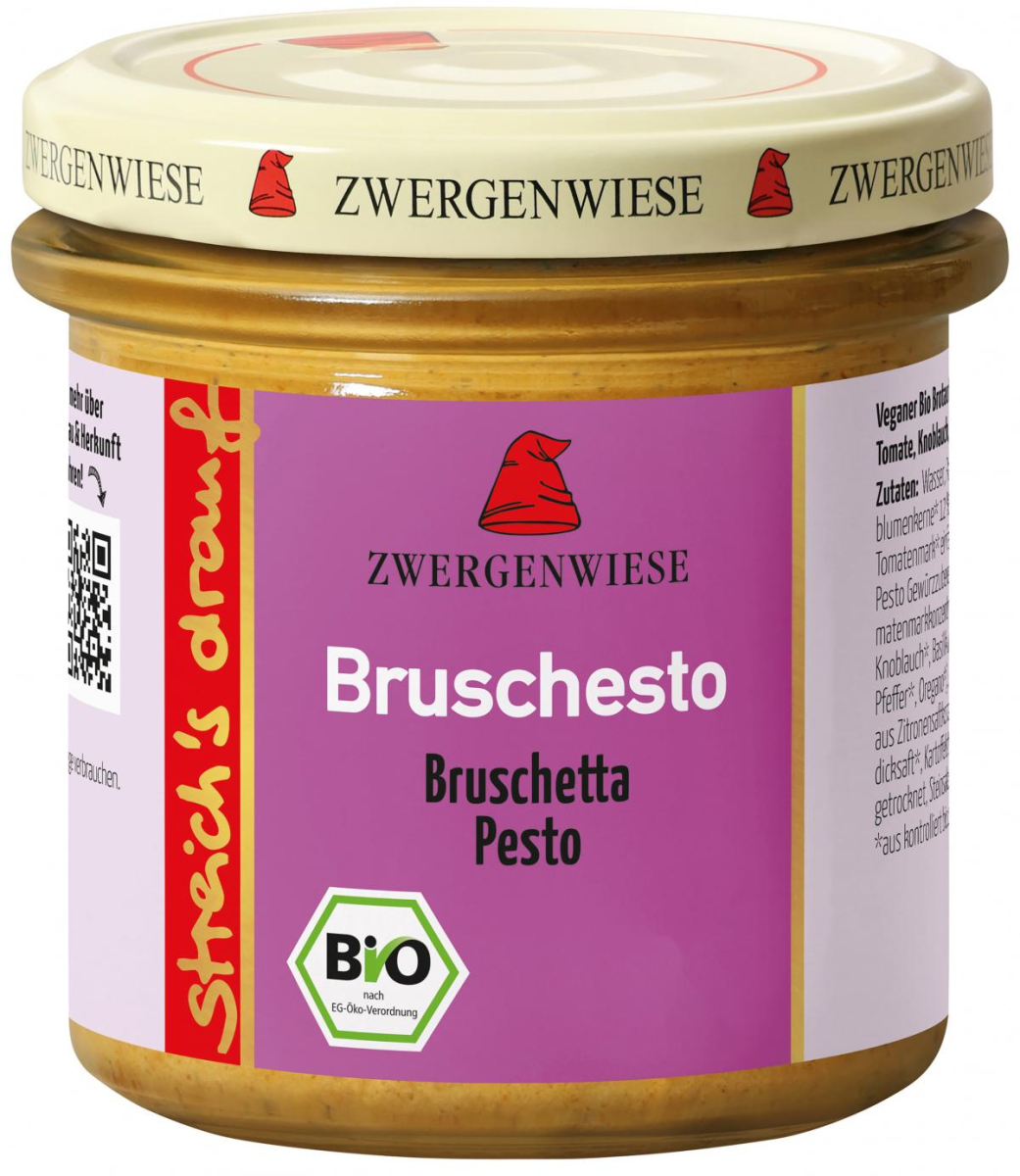 Bruschesto, 135 g, Zwergenwiese streichs drauf
