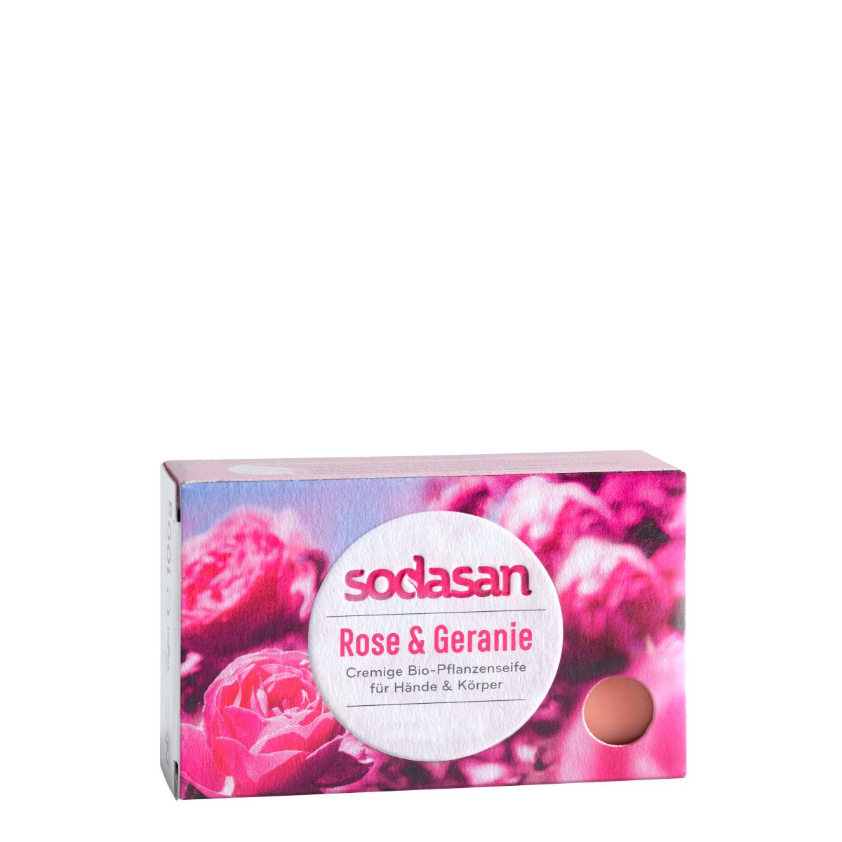 Seife Rose & Geranie, Sodasan