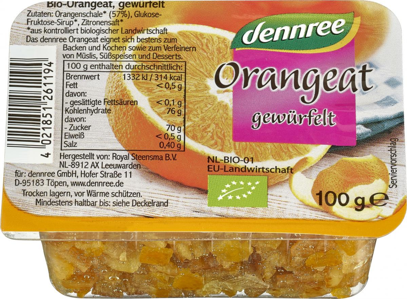 Orangeat, 100 g