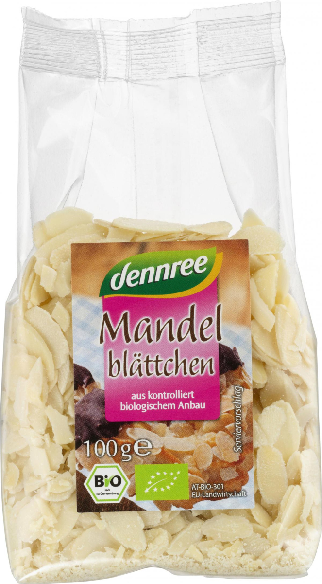 Mandelblättchen, 100 g Packung