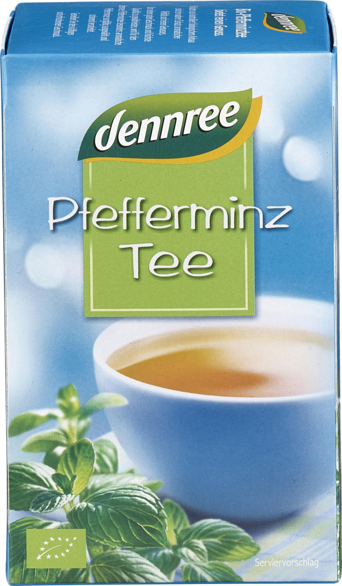 Pfefferminztee, 20 Btl, dennree