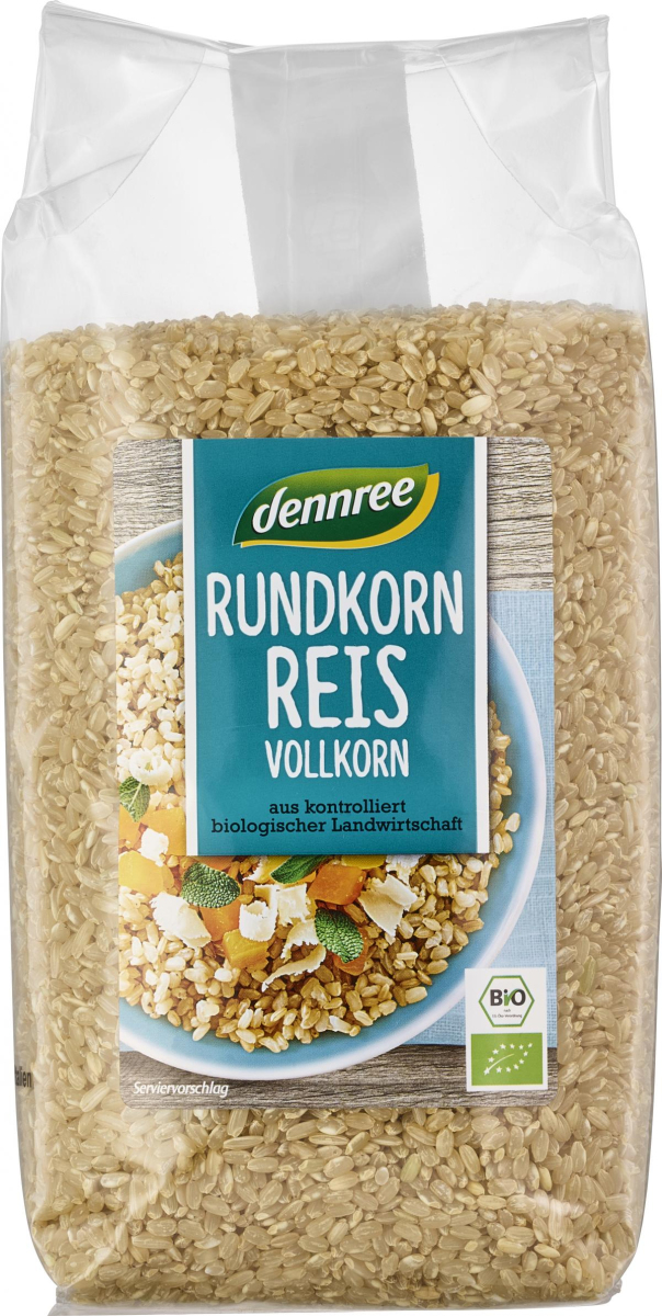Vollkornreis Rundkorn, 1 kg
