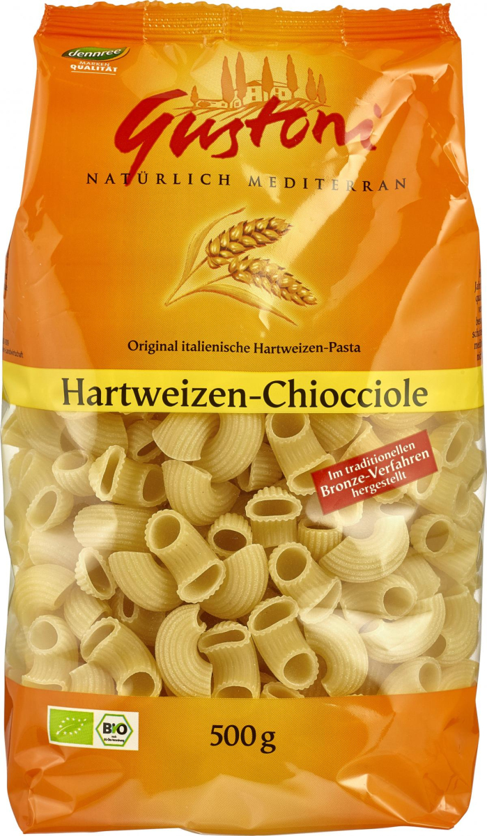 Chiocciole Hartweizennudeln, hell