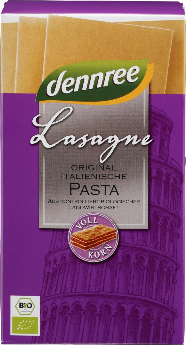 Lasagne Vollkorn, dennree