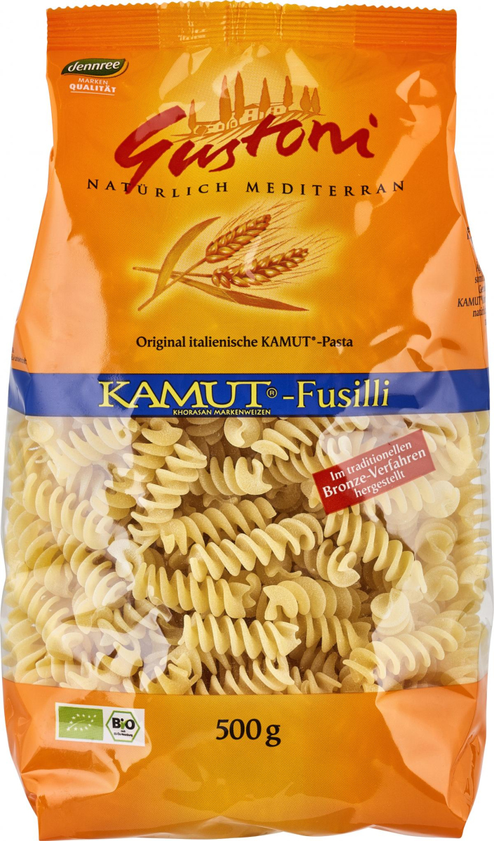 Kamut Fusilli, bronze, 500 g