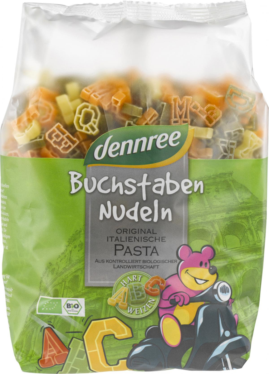 Buchstabennudeln aus Hartweizen, 500 g