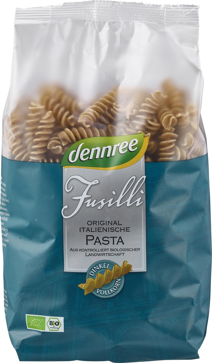 Fusilli Dinkel Vollkorn, dennree