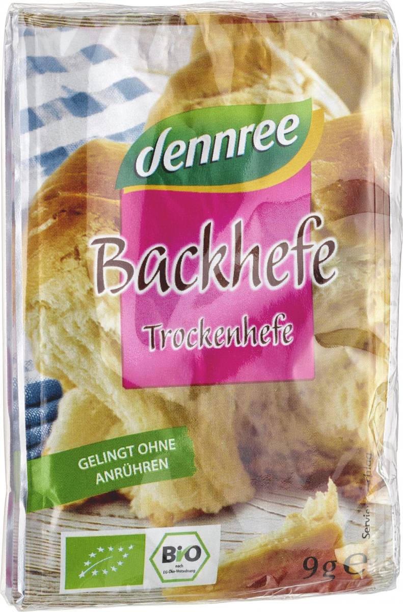 Backhefe 3x9gr, 27 gr Packung