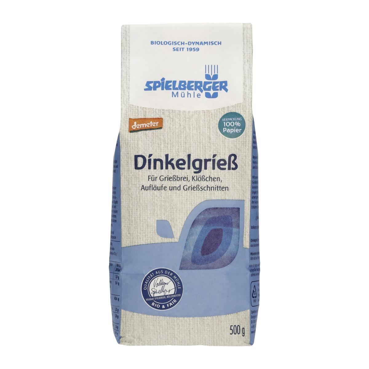Dinkelgrieß Spielberger