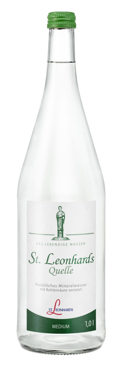 St. Leonhardsquelle Medium, (6 x 1 l)