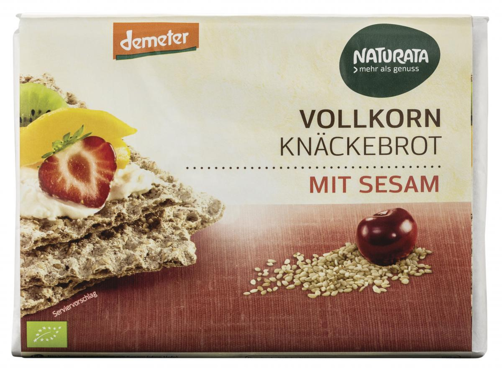 Knäckebrot Sesam-Vollkorn, Naturata
