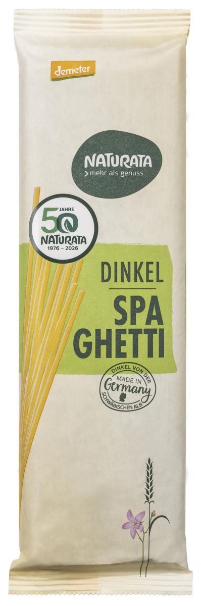 Dinkel Spaghetti hell, Naturata