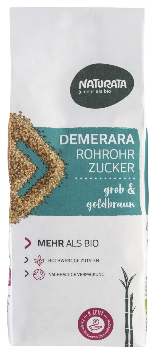 Rohrohrzucker, dunkel, Demerara