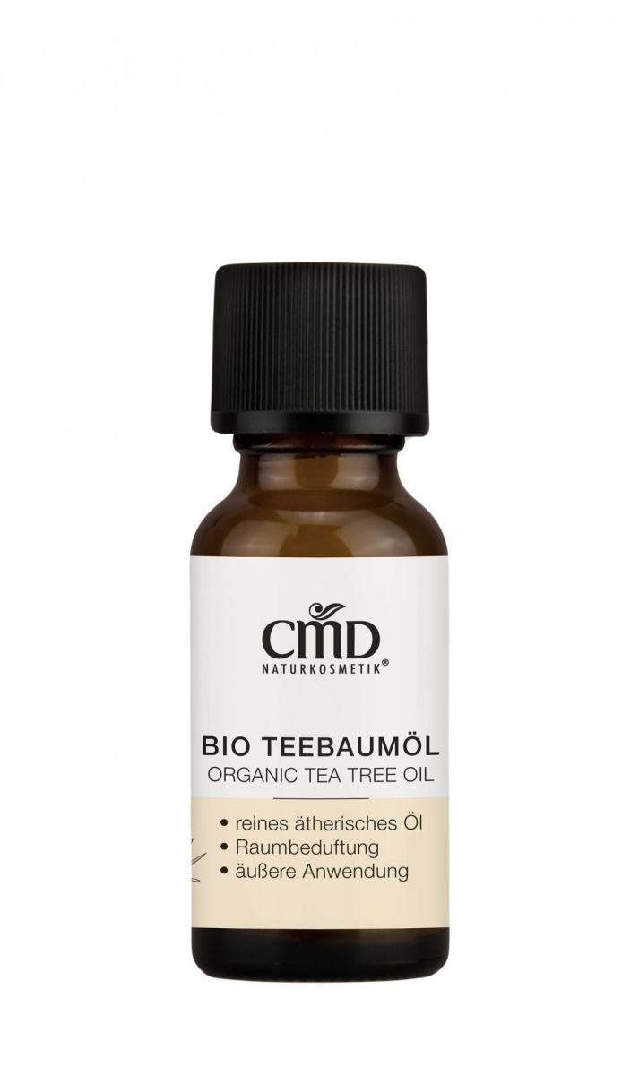 Teebaumöl aus kbA, mit Tropfeinsatz, CMD 20 ml Flasche