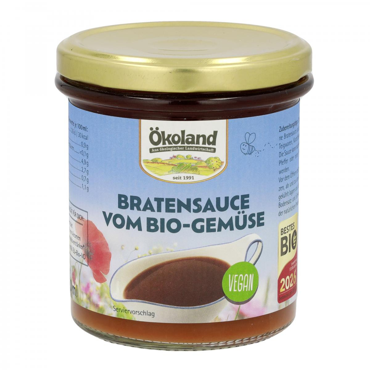Bratensauce von Bio-Gemüse im Glas, 320 ml