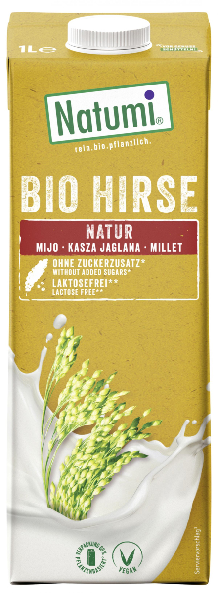 Hirse-Drink natur