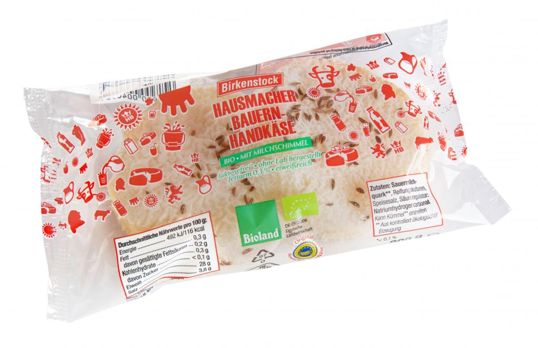 Hausmacher Bauernhandkäse,1,8 %