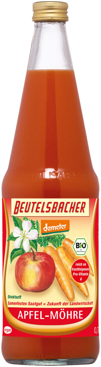 Apfel Möhrensaft (6 x 0,7 l)