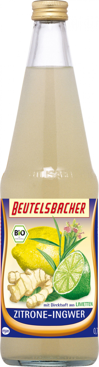 Zitrone Ingwer 0,7 l,  Beutelsbacher