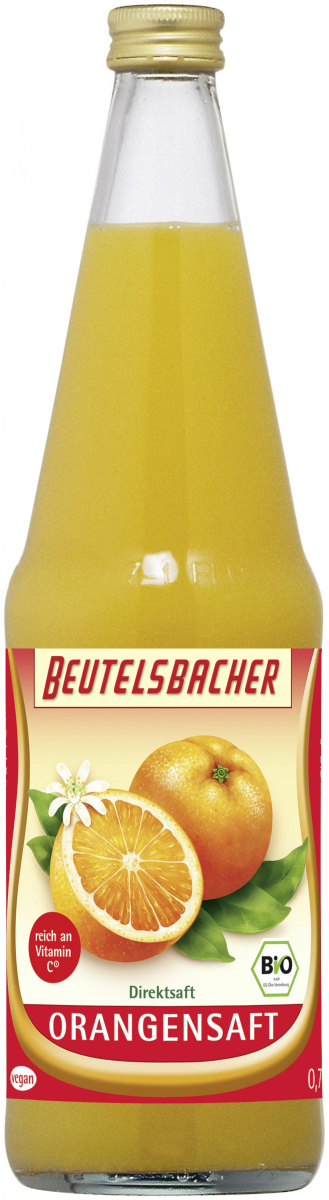 Orangensaft, 0,7 L, Beutelsbacher
