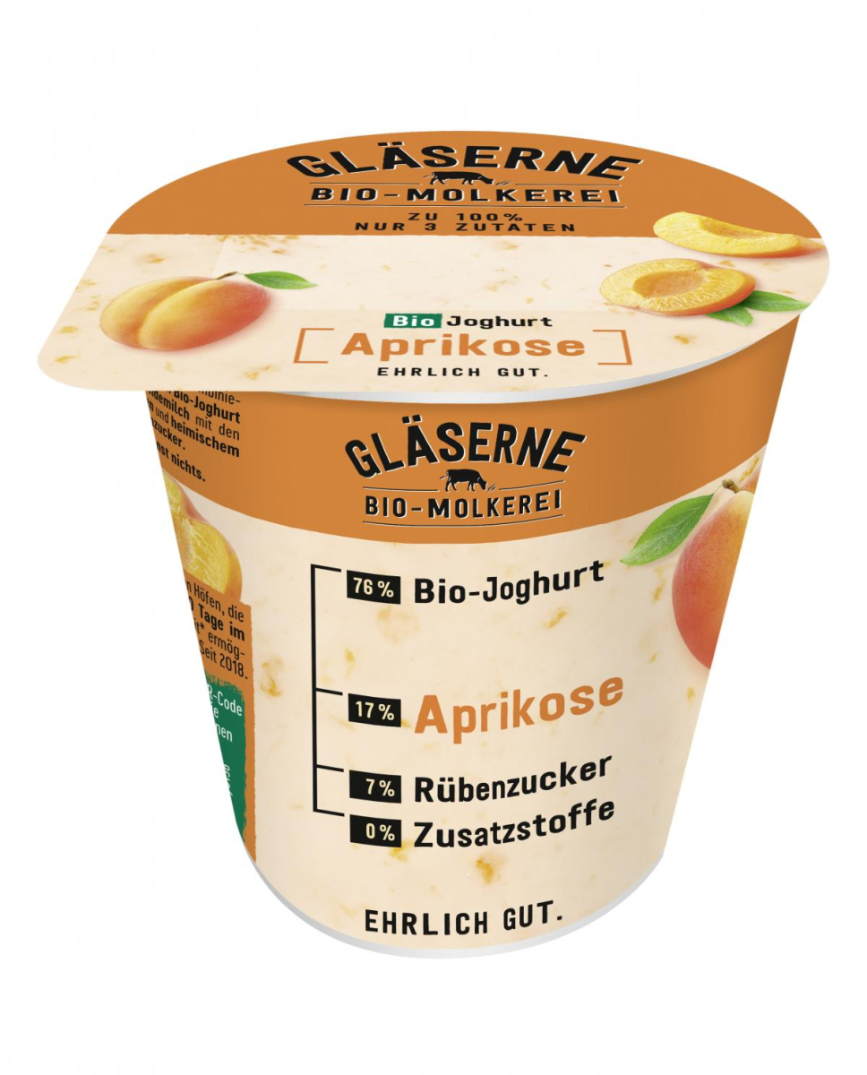 Joghurt Pur Aprikose, 150 g Becher