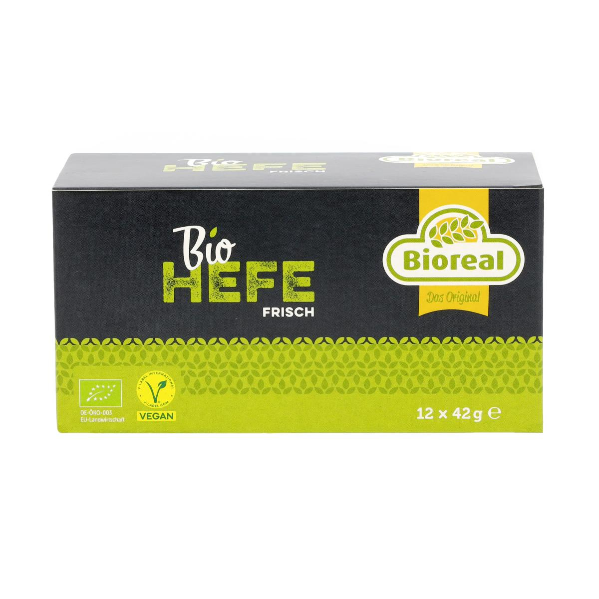 Frischhefe im Würfel, 42 g Stück, Bioreal