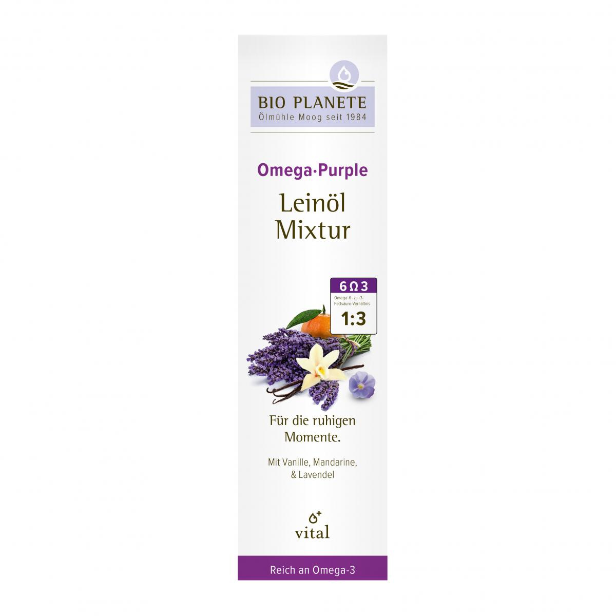 Leinöl Mixtur Omega -Purple