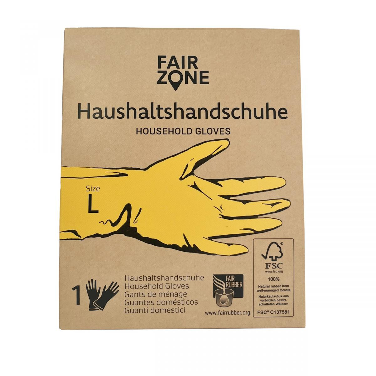Haushaltshandschuhe, Größe L, 1 Paar Packung