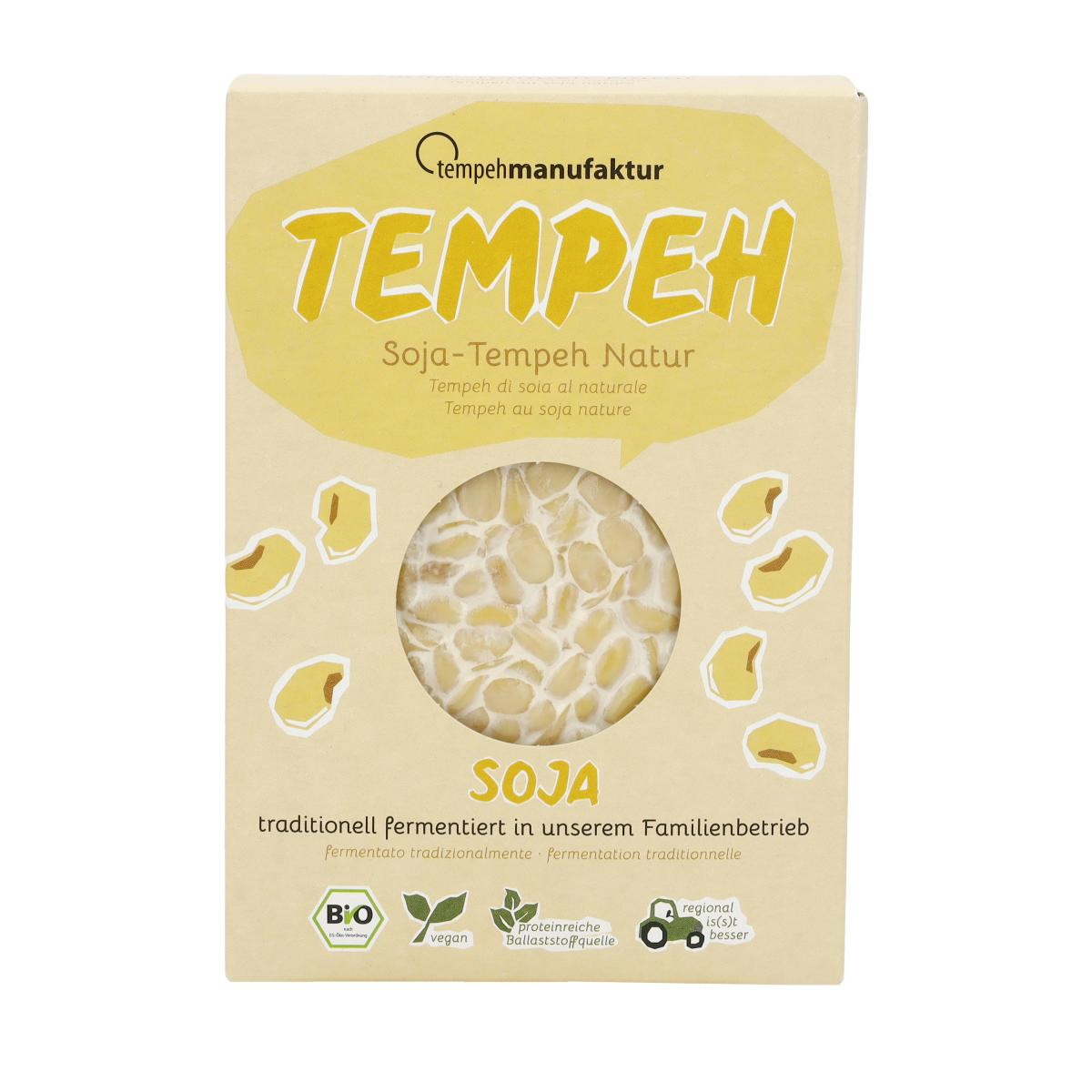 Tempeh Natur, 200 g, vegan