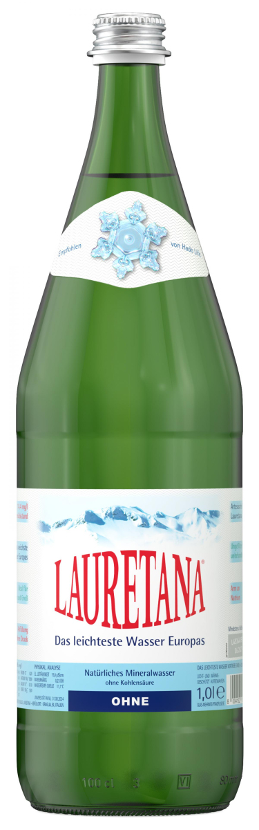 Lauretana ohne Kohlensäure, (6 x 1 l)